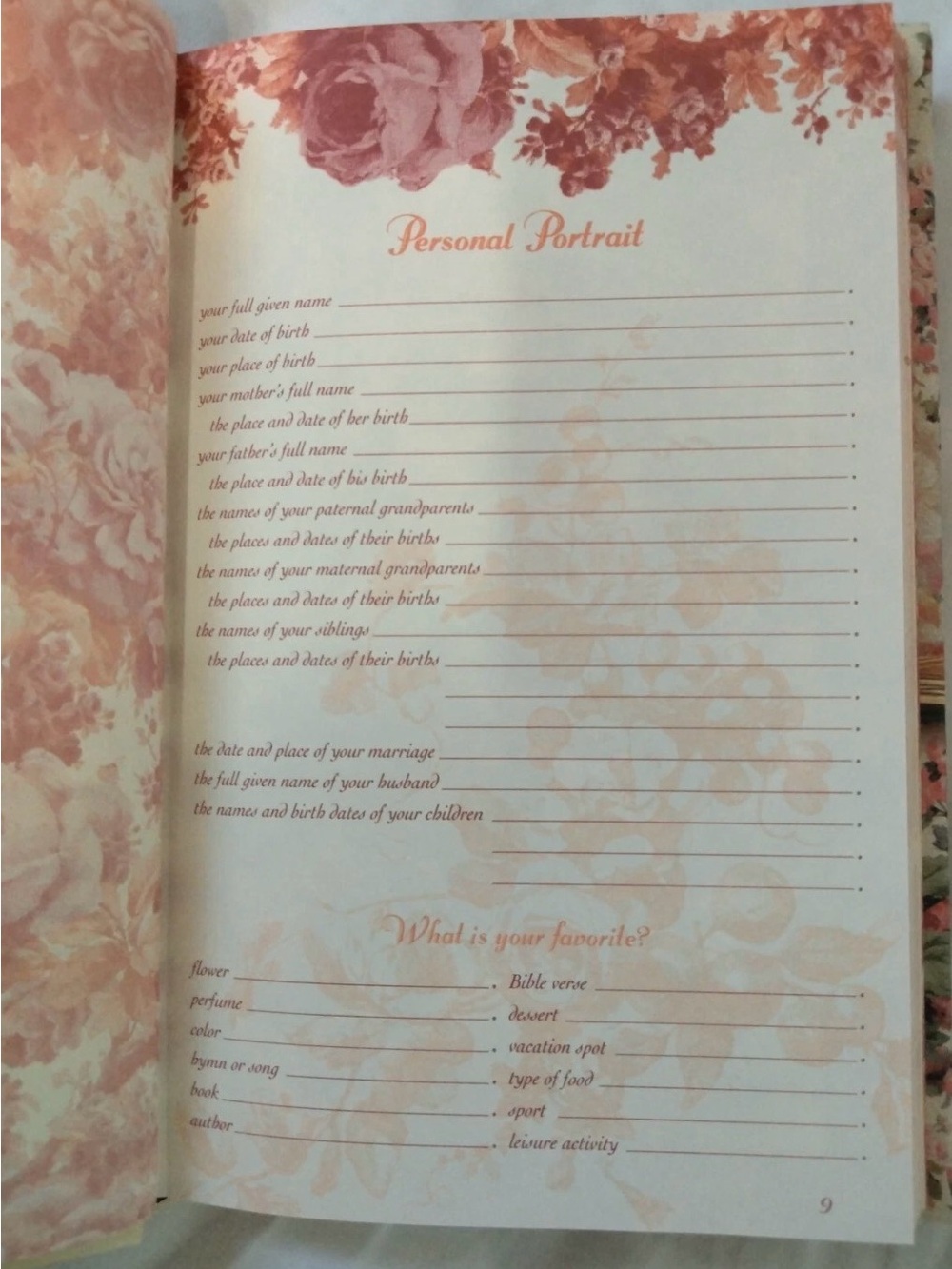 Reflections from a Mother's Heart - Floral Keepsake Journal - Picture 4 of 6